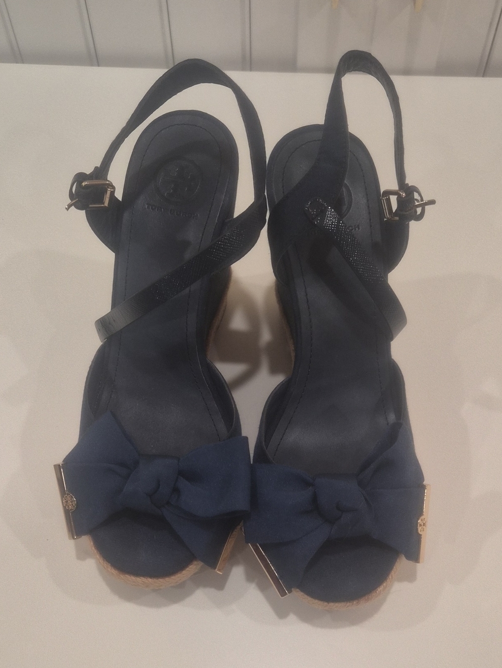 Tory Burch Penny Wedge Sandals